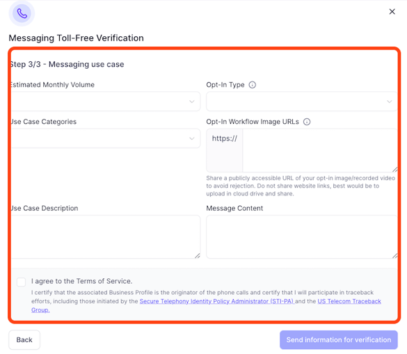 messaging use case